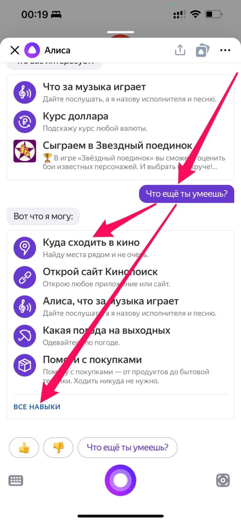 Алиса распознавание по картинке